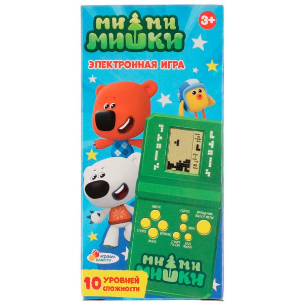 Электронная логическая игра Ми-ми-мишки 12,5*6,5*2,5см ИГРАЕМ ВМЕСТЕ в кор.2*144шт