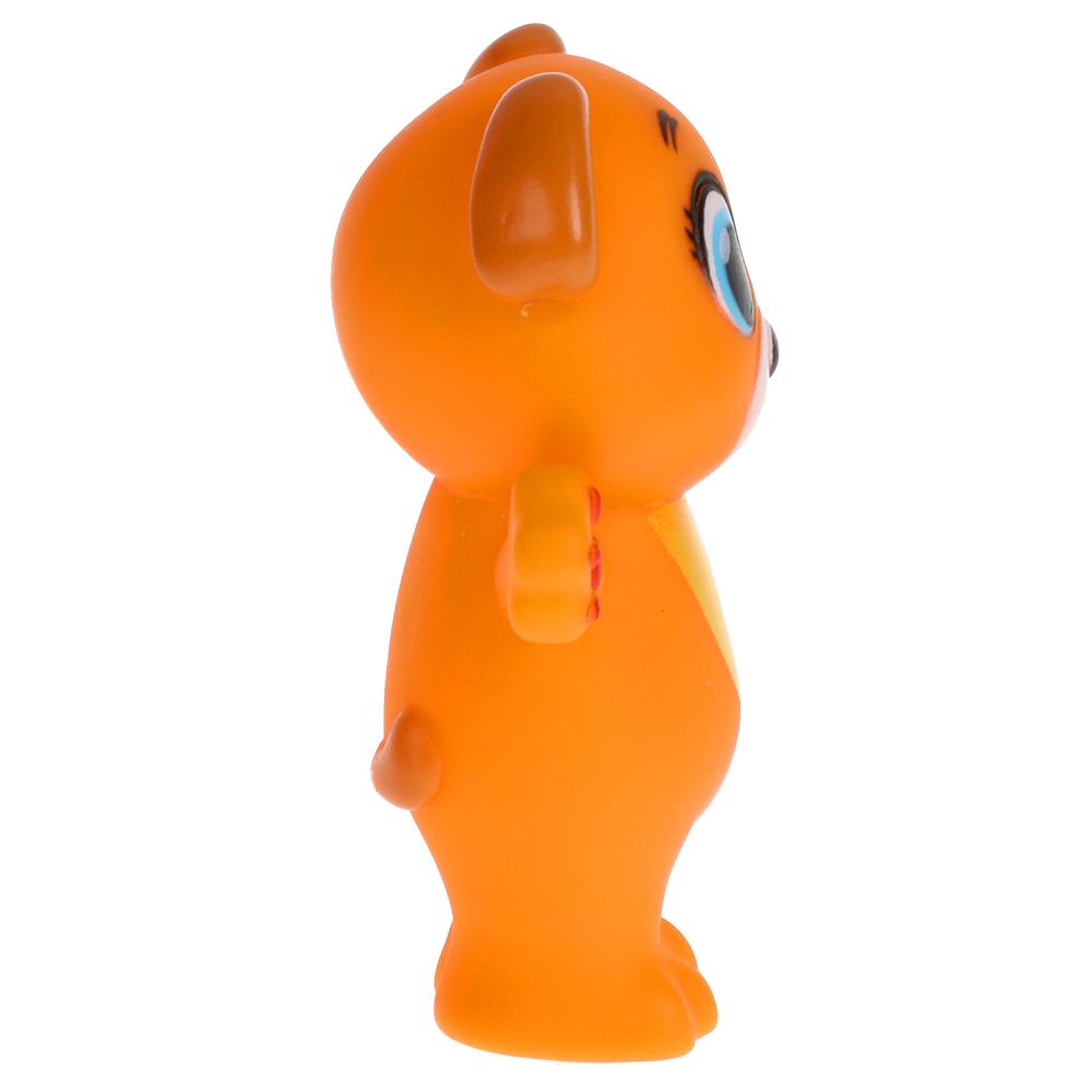 Игрушка для ванны собачка 9 см, в сетке, КАПИТОШКА в кор.2*240шт