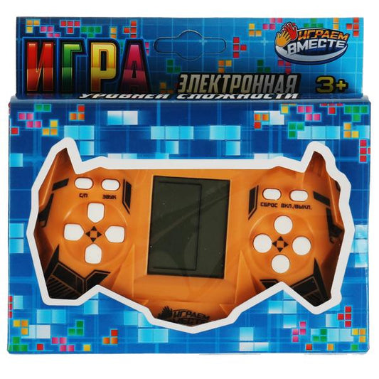 Электронная логическая игра кор.12,2*8,4*3см ИГРАЕМ ВМЕСТЕ в кор.2*120шт