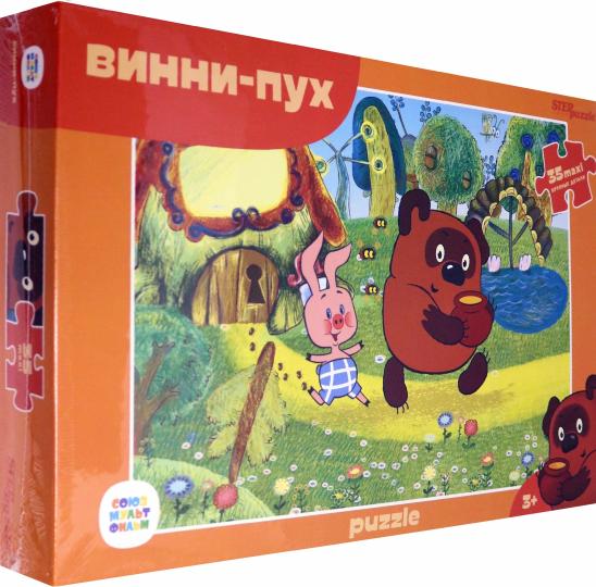 Степ. Пазл 35 Макси "Союзмультфильм" арт.91310 "Винни Пух" (NEW) /9
