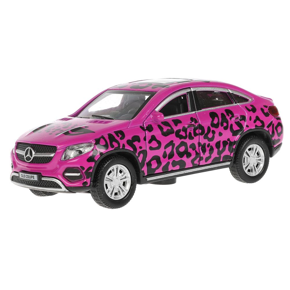 Машина металл MERCEDES-BENZ GLE COUPE ДЛЯ ДЕВОЧЕК 12 см, двери, багаж, кор. Технопарк в кор.2*36шт