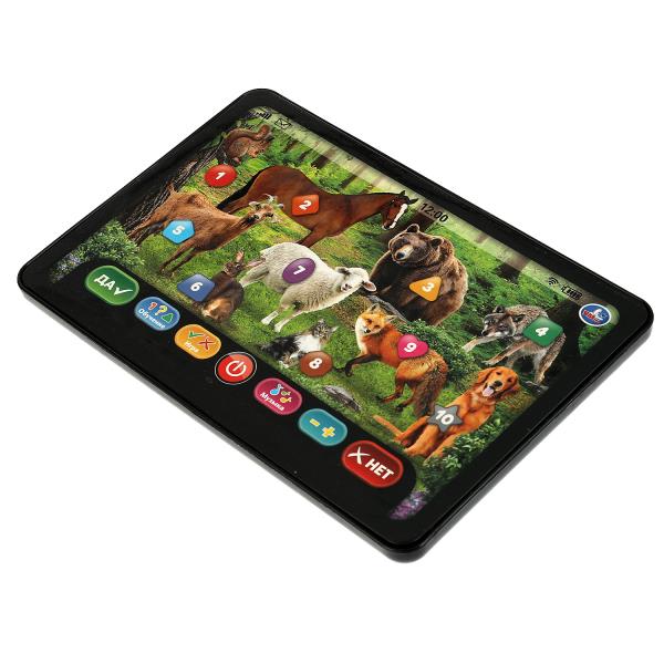 Умка. Планшет "Мир животных" 150 стихов,звуков,песни Шаинского В.,свет,блист.,бат. арт.HT1117-R18