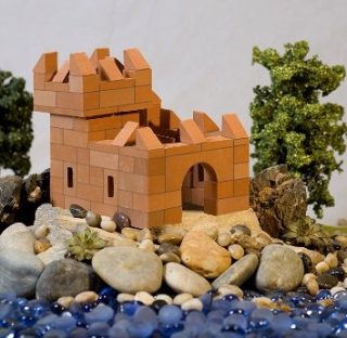 "КРЕПОСТЬ": КОНСТРУКТОР КЕРАМИЧЕСКИЙ ДЛЯ ДЕТСКОГО ТВОРЧЕСТВА 119 ДЕТ. в кор.5шт