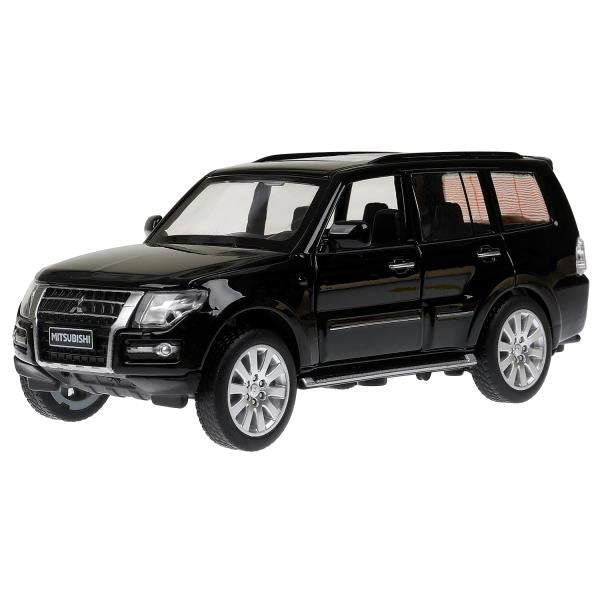 Машина металл свет-звук MITSUBISHI pajero 4wd turbo,14,5 см, двери, инерция Технопарк в кор.2*24шт