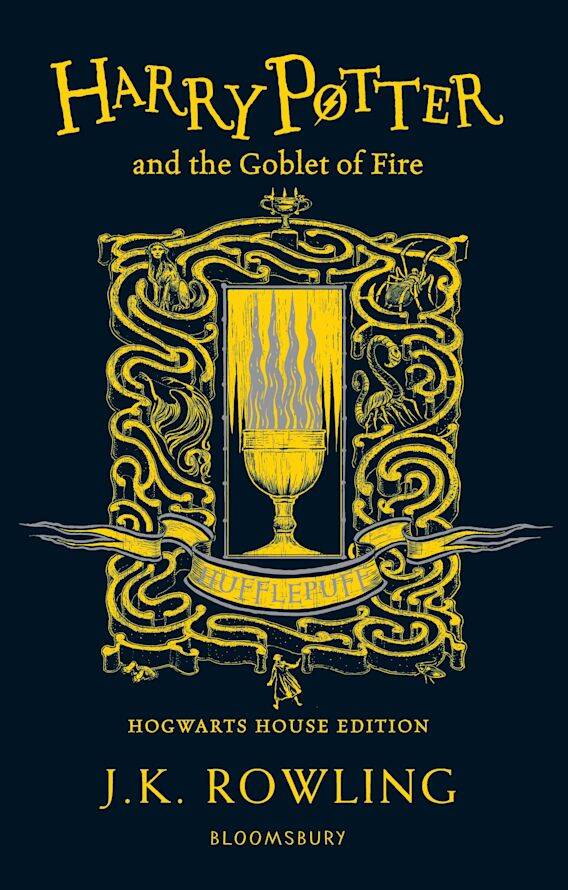 Harry Potter and the Goblet of Fire - Hufflepuff Edition J.K. Rowling Гарри Поттер и Кубок огня - Пуффендуй Д.К. Роулинг / Книги на английском языке