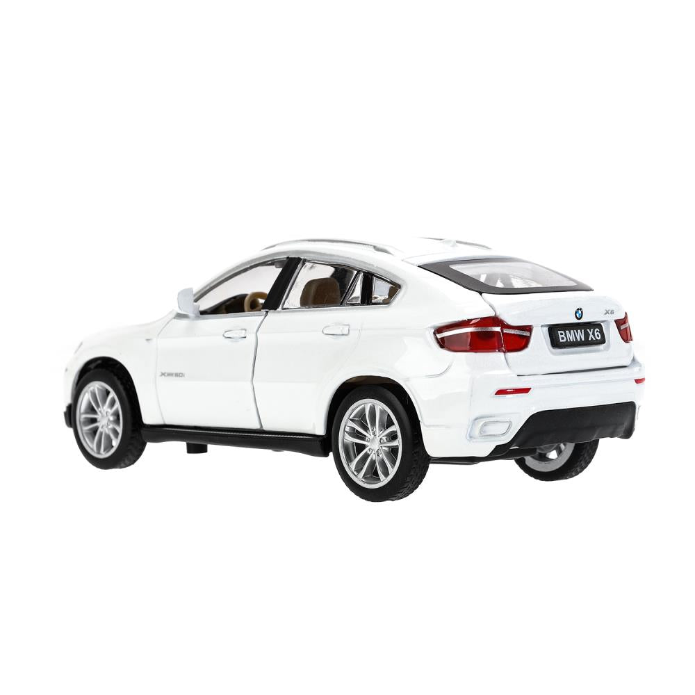 Машина металл свет-звук BMW X6, 15,5 см, двери, капот, багажник, инерция Технопарк в кор.2*24шт