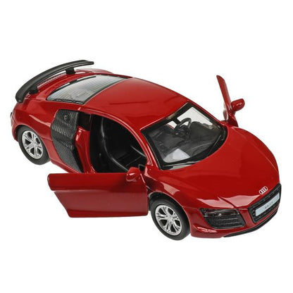 Технопарк. Модель "Audi R8 GT" металл 11,4 см, двери, инерция, красная кор. арт.67333