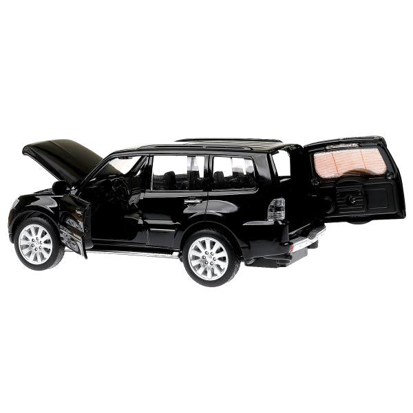 Машина металл свет-звук MITSUBISHI pajero 4wd turbo,14,5 см, двери, инерция Технопарк в кор.2*24шт