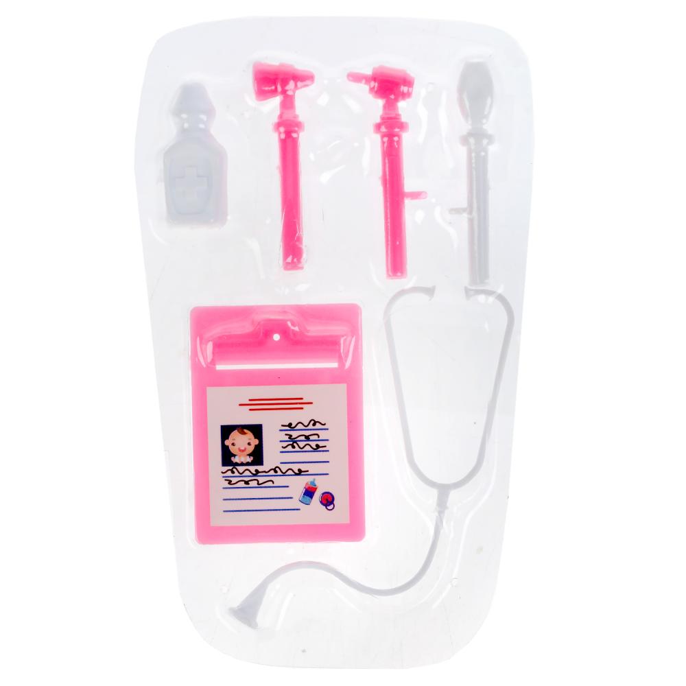 66177-S-BB 306339 Кукла 29 см София врач, с пациентом Машенька и акс, руки и ноги сгиб, в кор КАРА