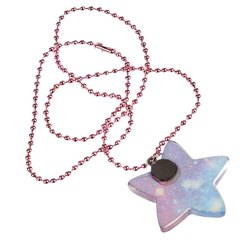 Аксессуары д/девочек СКАЗОЧНЫЙ ПАТРУЛЬ кулон звезда в пак. МИЛАЯ ЛЕДИ уп-10шт в кор.100уп