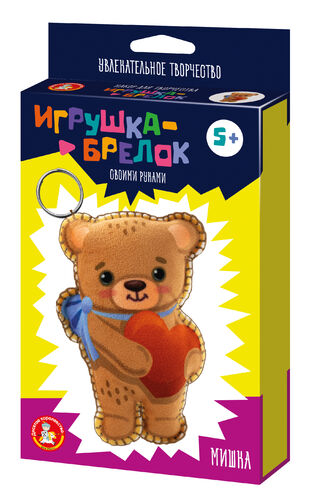 Набор для творчества брелок своими руками "Мишка"