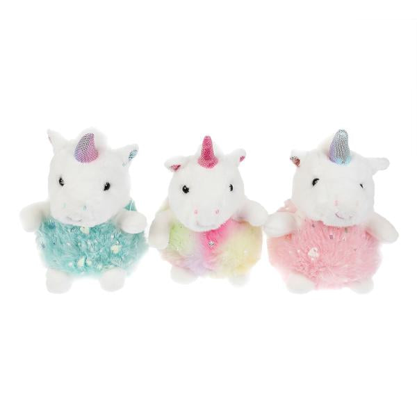 Игрушка мягкая дисплей "волшебные единороги", 14см,без чипа,в дисп МУЛЬТИ-ПУЛЬТИ уп-9шт в кор.12уп