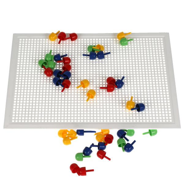 Сказочный патруль. Мозаика пластиковая. 100 фишек.4 цвета. Поле 195х155мм в кор Умные игры в кор20шт