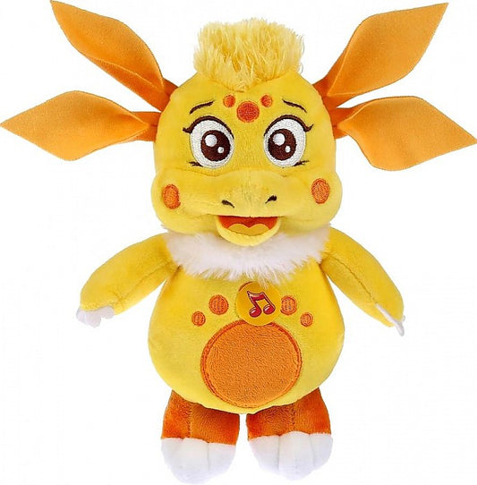 V73120-18 Игрушка мягкая Лунтик Луня, 18см, муз.чип, в пак. Мульти-пульти в кор.24шт