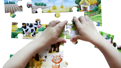 Пазл First Puzzle "Котик" (16 эл) Baby Toys