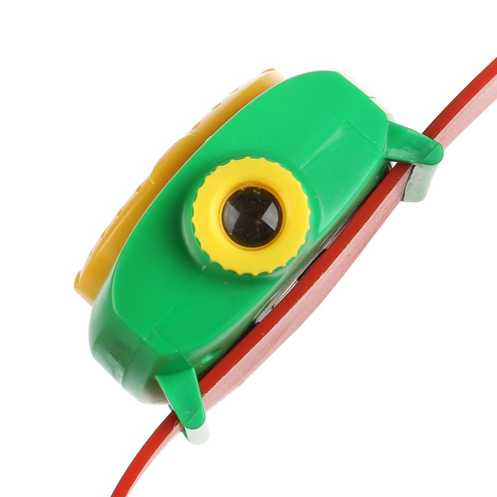 Развивающие часы "УМКА" "Смешарики" с проектором, 24 кадра, цвет в ассорт. на карт. в кор.2*144шт