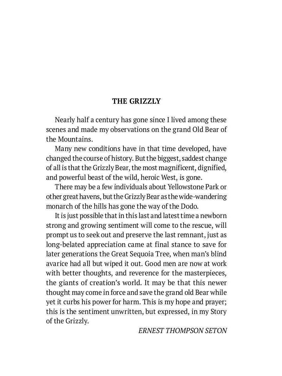 The Biography of a Grizzly and Other Short Stories: на англ.яз