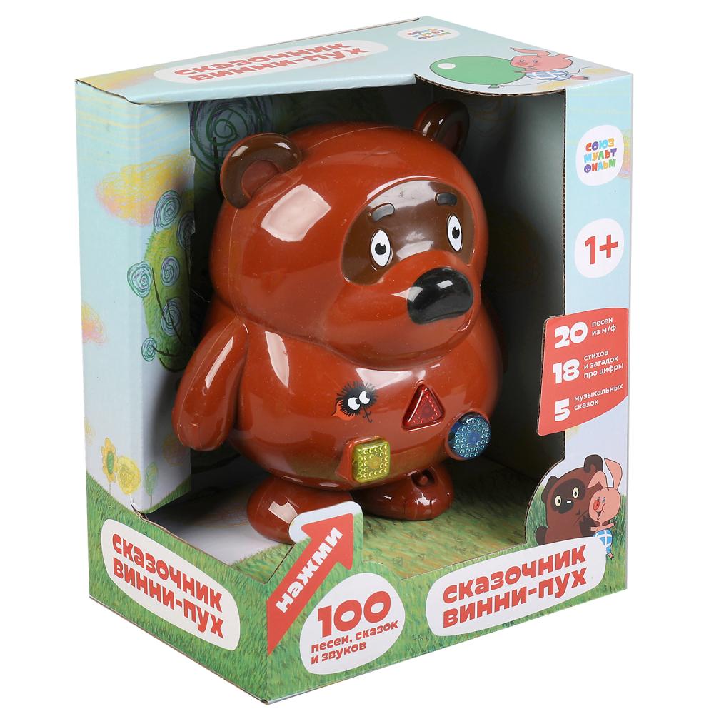 HT1051-R (36) Сказочник Винни Пух СОЮЗМУЛЬТФИЛЬМ 100 песен, сказок, звуков. кор. бат. Умка в кор.36ш