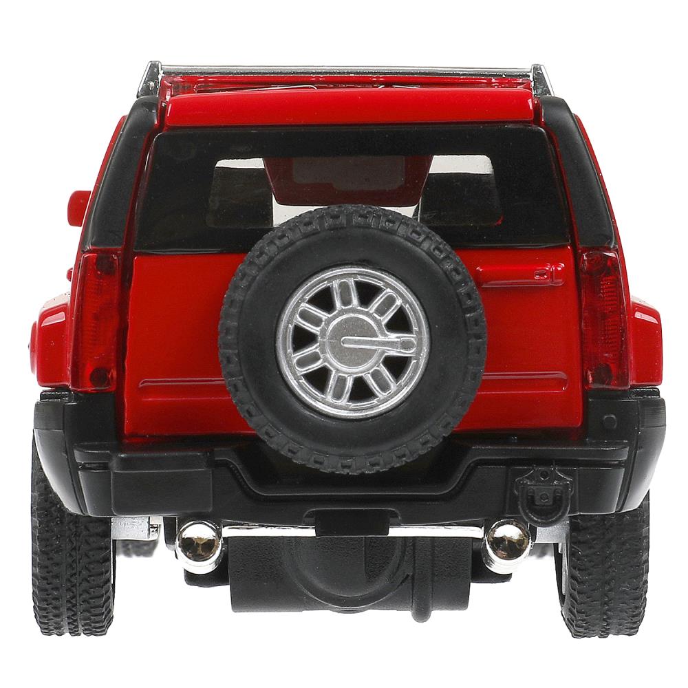 Машина металл свет-звук HUMMER h3, 14,4 см, двери, багажник, инерция Технопарк в кор.2*24шт