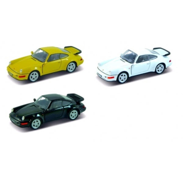 Машина металл 4.75" porsche 911 turbo инерц. открыв. двери в дисплее уп-12шт в кор.2*6уп