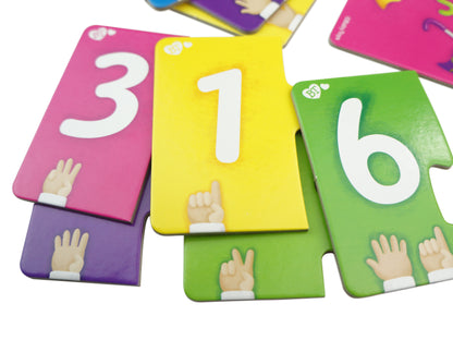 Пазлы макси парные "Веселый счет" 20 элементов BABY TOYS