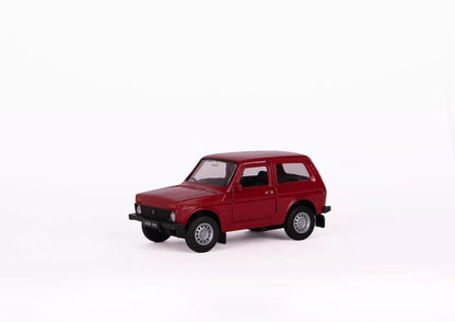 Welly. Машинка 1:38 "LADA Niva" пруж. мех., красный арт.арт.42386W-R