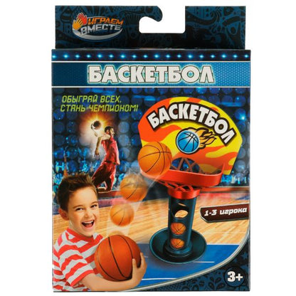 Настольная игра баскетбол, кор.12,3*15*4см ИГРАЕМ ВМЕСТЕ в кор.2*96шт