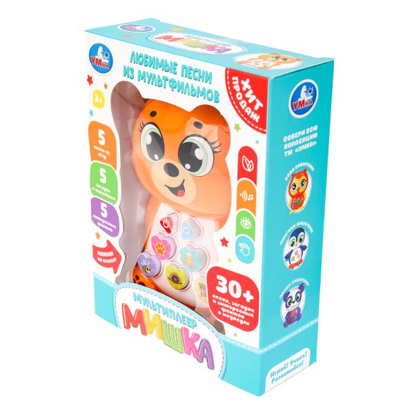 Мультиплеер мишка.30+ песен, фраз и звуков.умка в кор. Умка в кор.2*60шт