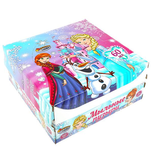 Мыльные пузыри принцессы 60мл, дисп.23*23*11см ИГРАЕМ ВМЕСТЕ уп-36шт в кор.6уп