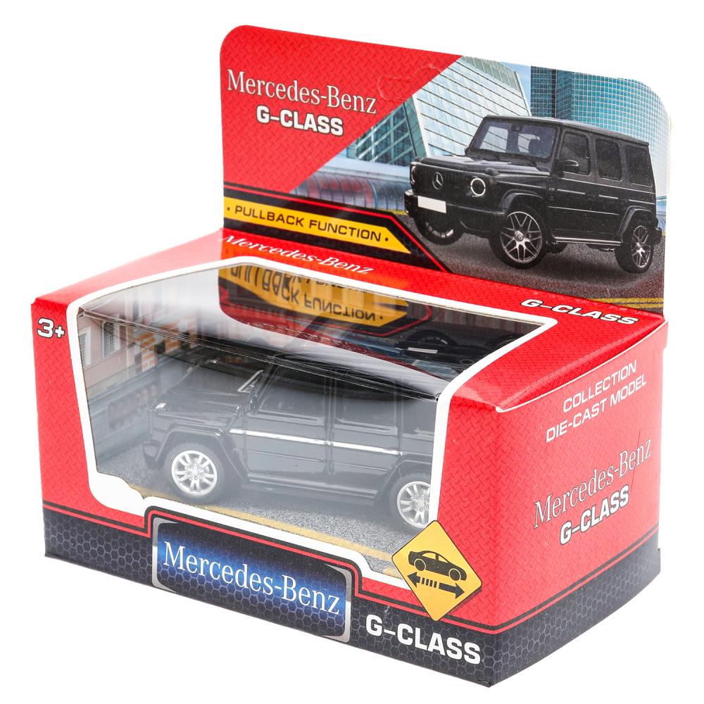 Модель металл mercedes benz g-класс 9 см, инерция. Технопарк в кор.2*120шт