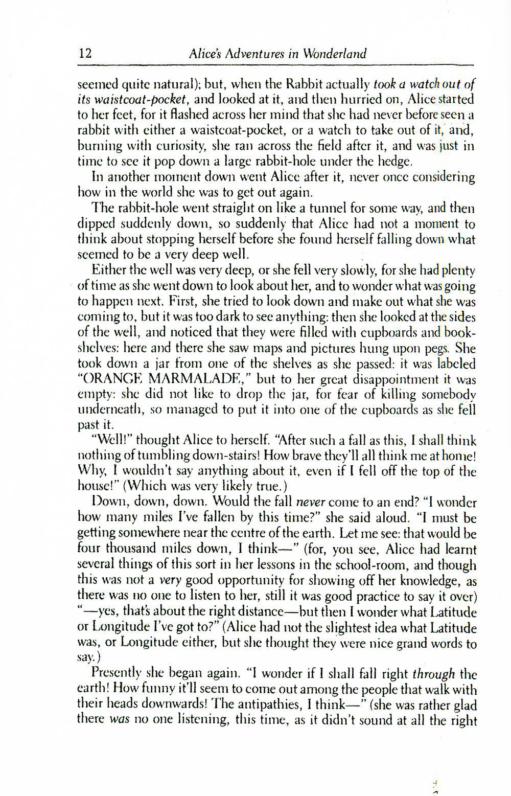 Alice's Adventures in Wonderland