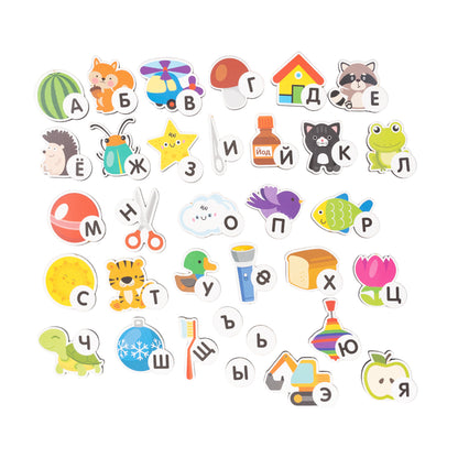 Игра настольная деревянная "Мой первый Алфавит"