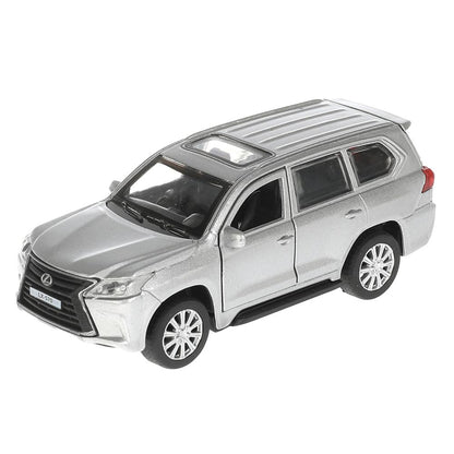 Машина металл CHEVROLET TAHOE/LEXUS LX570 12 см,двер,багаж,инерц,ассорт. Технопарк уп-12шт в кор.6уп