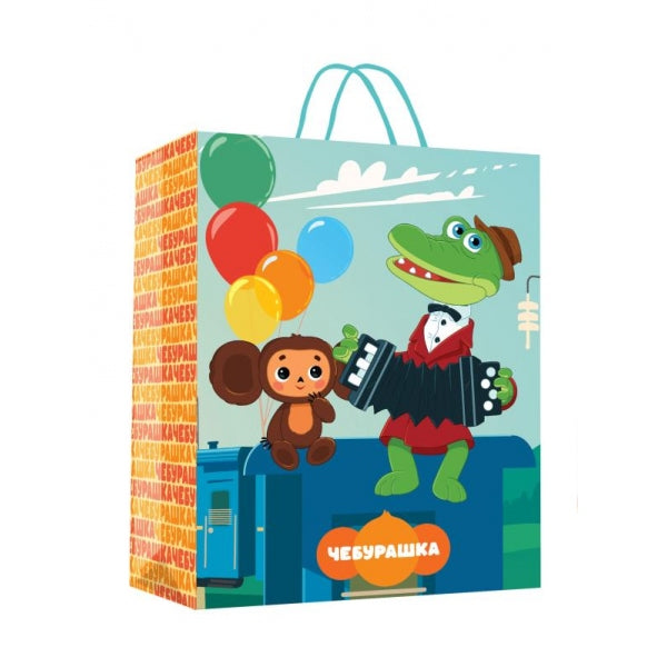 Пакет подарочный глянцевый СОЮЗМУЛЬТФИЛЬМ xl 33*46*15см ЧУДО ПРАЗДНИК в кор.12*12шт