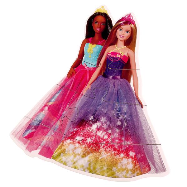 Макси-пазлы. Прекрасные феи. Барби. 150х180х40 мм. Умные игры. в кор.50шт