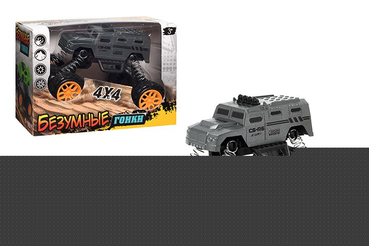 Funky Toys. Машина инерционная "Джип. Безумные гонки" в кор. арт.116079HL