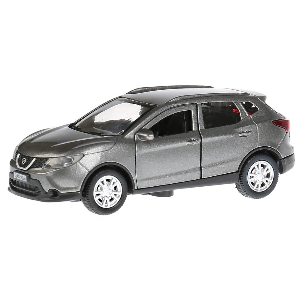 ТМ Технопарк. Машина металл "NISSAN QASHQAI" 12см, откр дв, багаж, инерц, СЕРЫЙ. в кор. в кор.2*36шт