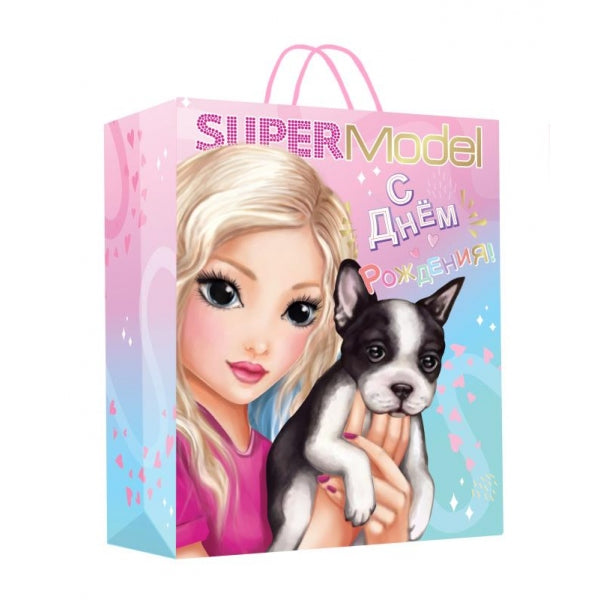 Пакет подарочный глянцевый ml,модель,140 гр/м2 ЧУДО ПРАЗДНИК в кор.24*12шт