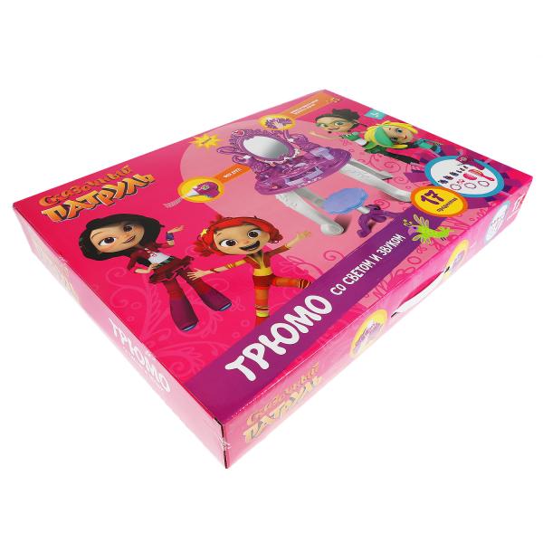 Трюмо СКАЗОЧНЫЙ ПАТРУЛЬ свет-звук, кор. 44,5*62*8,5см ИГРАЕМ ВМЕСТЕ в кор.8шт