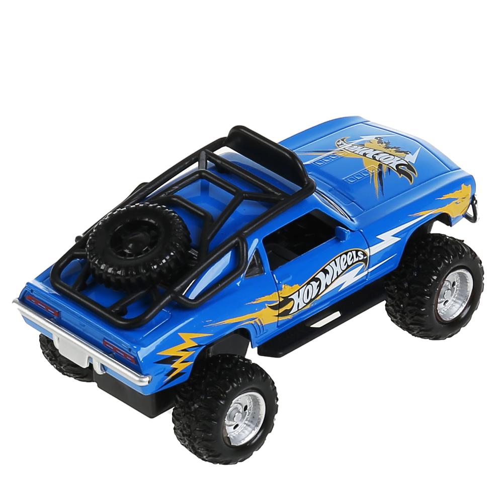Машина металл свет-звук hot wheels СПОРТКАР, 12,5 см, двери, инерц, кор. Технопарк в кор.2*36шт