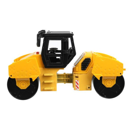 Модель металл свет-звук каток "раскат" rv12dd 13см,двер,желт-черн,кор. Технопарк в кор.2*36шт