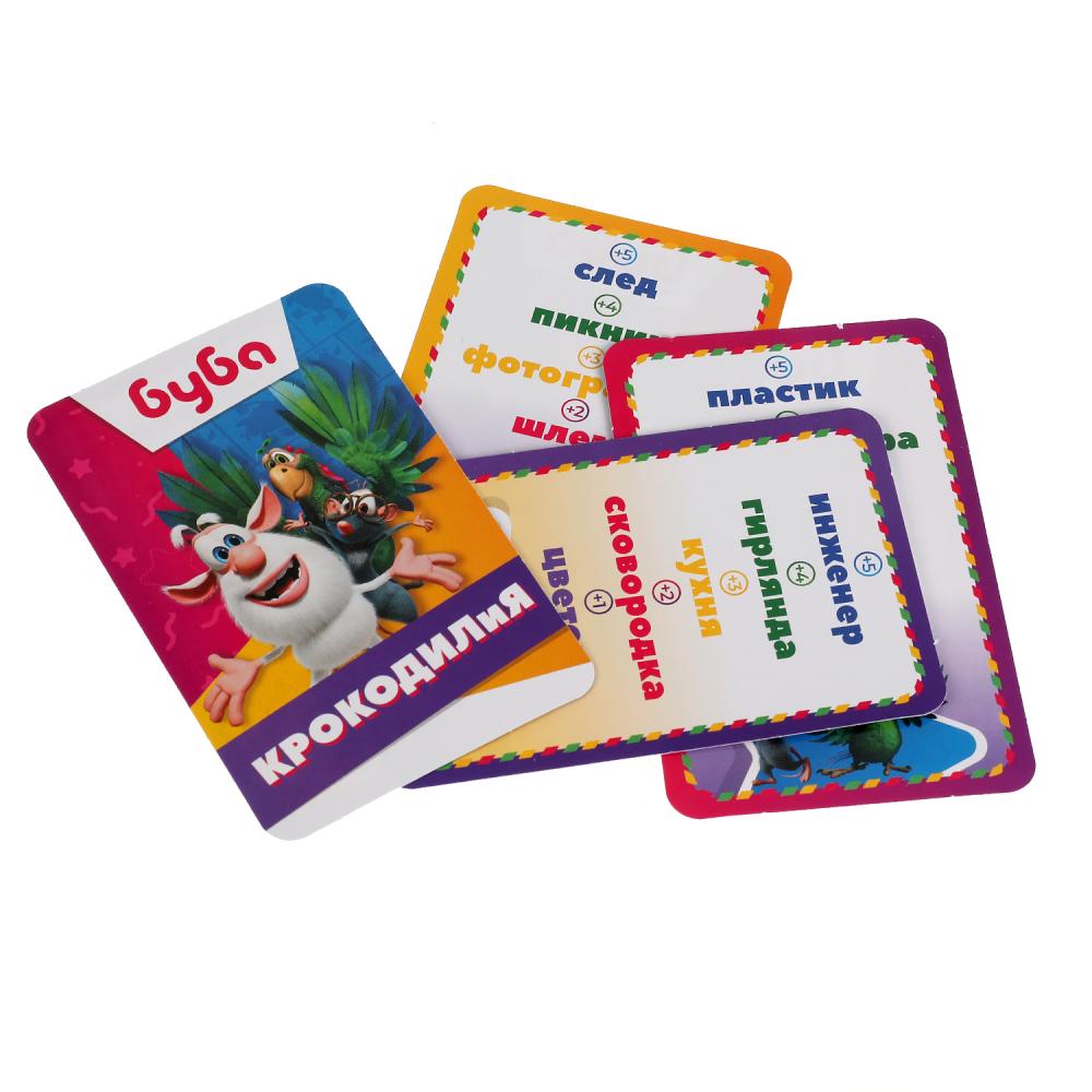 Крокодилия.Буба. Развивающие карточки (80 карточек, 55х85мм). Кор: 138х170х40мм Умные игры в кор50шт