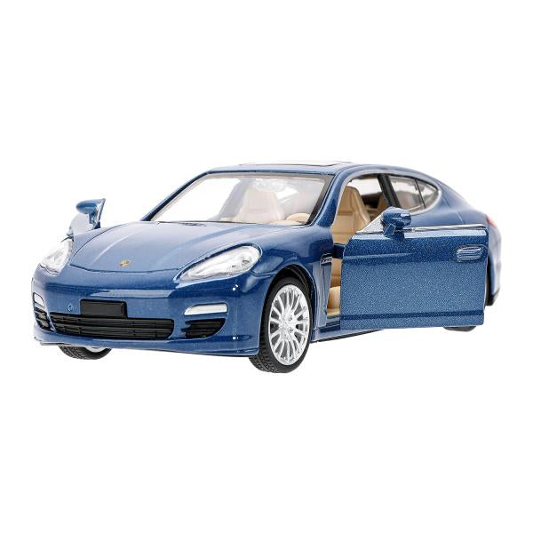 Машина металл свет-звук PORSCHE panamera, 15,5 см, двери, инерция Технопарк в кор.2*24шт